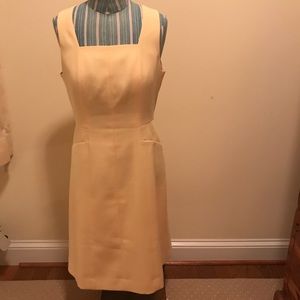 Yellow J Crew Dress